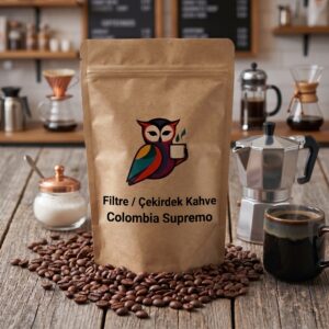 Colombia Supremo Filtre Kahve (Öğütüm Seçenekli / Çekirdek - Filtre - Espresso - French Press)