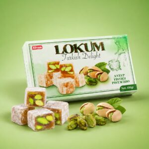 Elvan Lokum 450G Antep Fıstıklı