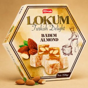 Elvan Lokum 250G Bademli