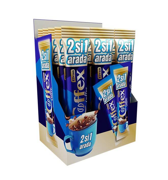 Coffex 2'si 1 Arada Hazır Kahve 18G x 20 Adet