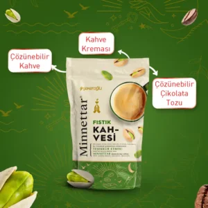 Minnettar Fıstıklı Kahve 165G