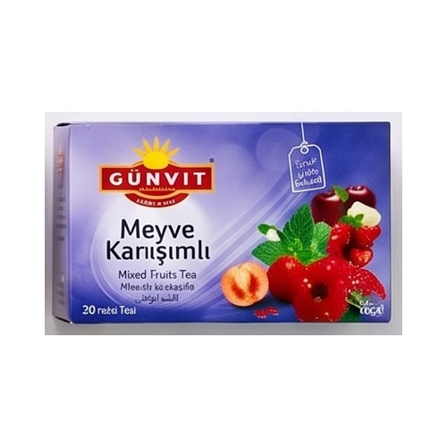 Günvit Meyve Karnavalı 40G 20 Süzen Poşet