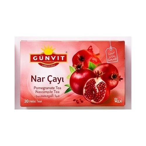 Günvit Nar Çayı 40G 20 Süzen Poşet