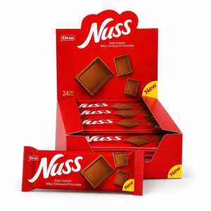 Nuss Tablet Sütlü Kokolin 15G x 24 Adet